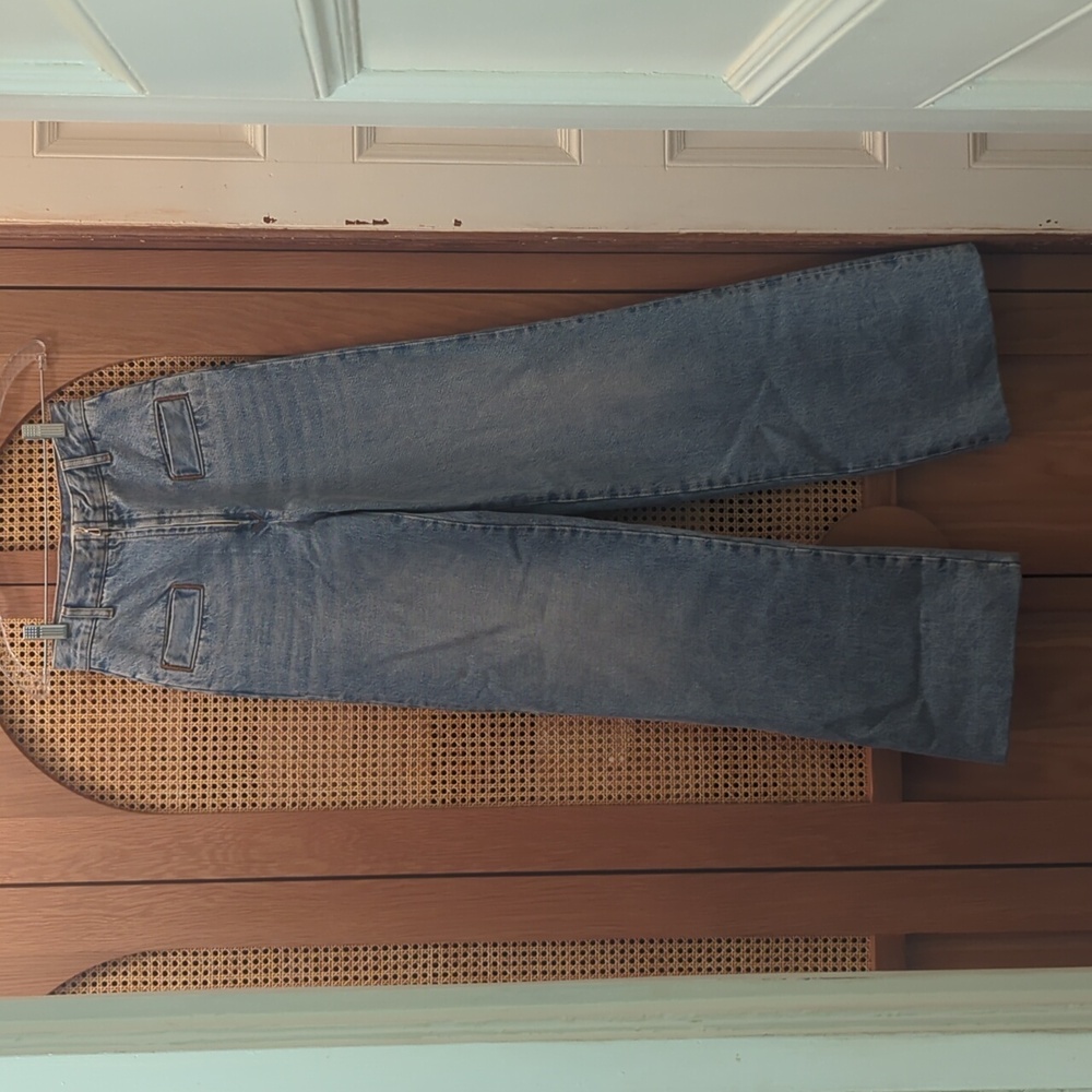 NWT Sandro Wide Leg Jean (Oslo Jean) Sz 34 - XS | Light Wash Denim - Picture 7 of 9